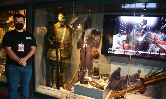 Çanakkale Savaşları Mobil Müze Tırı Ayvalık’ta