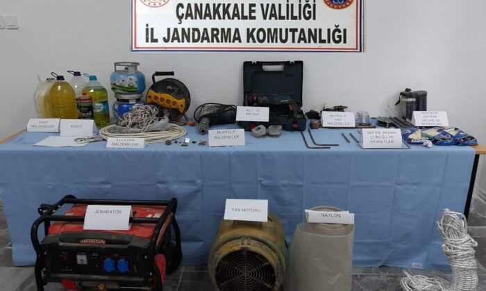 Çanakkale’de kaçak kazı operasyonu: 11 gözaltı