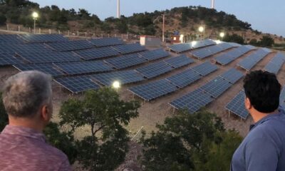 Canbey Havran’da GES’i inceledi