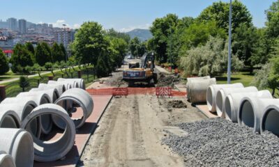 ’Canik Yağmur Suyu Kolektör Hattı’nın ilk etabı tamam
