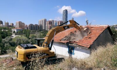 Çankaya’da gecekondu yıkımları devam ediyor