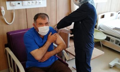 Çankırı’da 100 bininci Covid-19 aşısı uygulandı