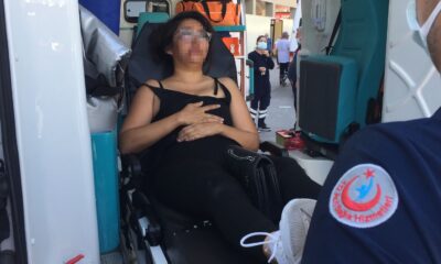 Çantasını almak için genç kadını yumruklayıp sürüklediler