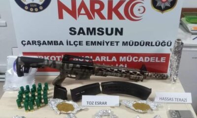 Çarşamba’da uyuşturucu operasyonu: 1 gözaltı