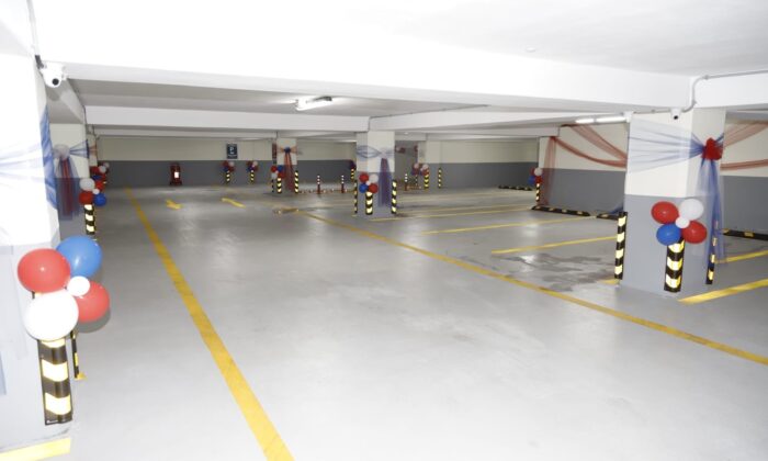 Çeliktepe Kapalı Otoparkı yenilenerek hizmete açıldı