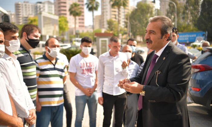 Çetin, İstihdam Birimi’ne başvuran 50 kişiyi iş görüşmesine uğurladı