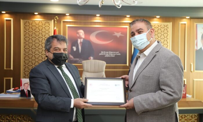 Çevre gününde Palandöken Belediyesi’ne ’Sıfır Atık’ belgesi