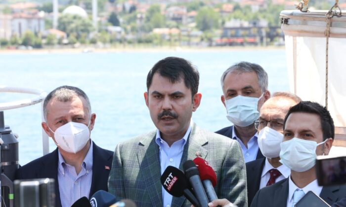 Çevre ve Şehircilik Bakanı Kurum: “Marmara’mızın kirlilikle yaşamasına müsaade etmeyeceğiz”