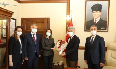 Çevre ve Şehircilik İl Müdürlüğü heyetinden Vali Makas’a ziyaret