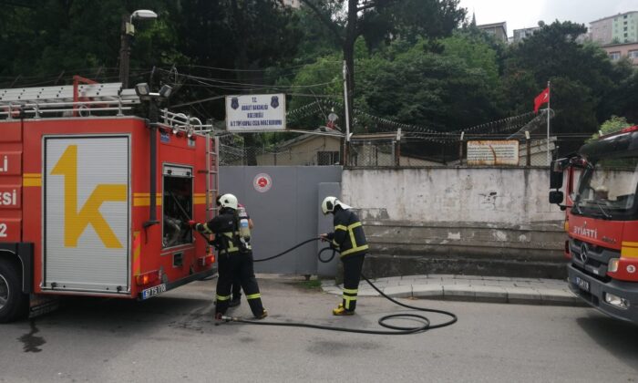 Cezaevinde tüp patlaması ihbarı ekipleri harekete geçirdi