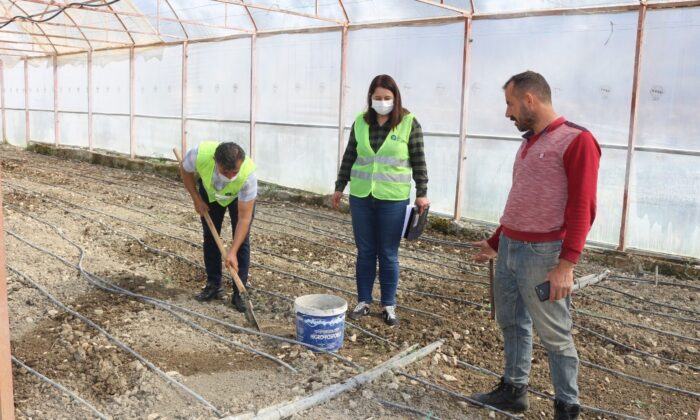 Çiftçiye ücretsiz toprak analizi desteği