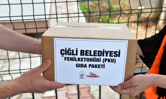 Çiğli Belediyesinden fenilketonüri hastalarına düşük proteinli gıda desteği