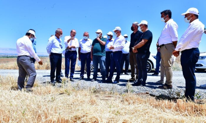 Çınar, tarımsal üretim sahasındaki faaliyetleri inceledi