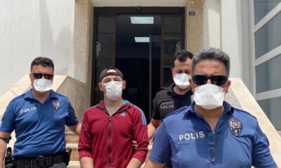 Cinayet zanlısı polise adres sordu, yakalandı
