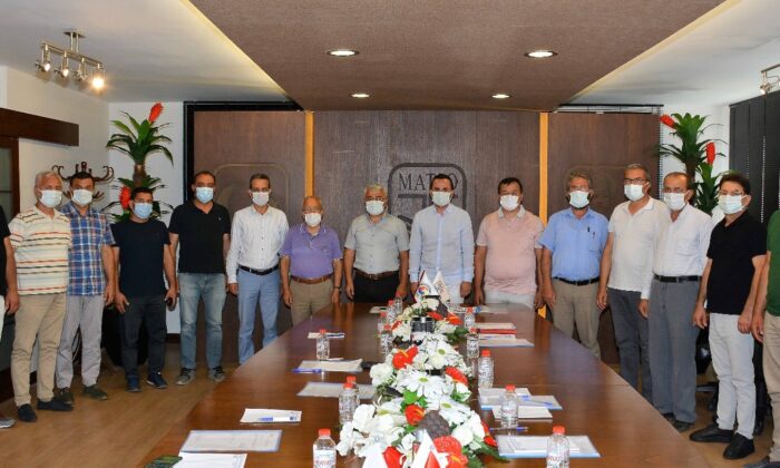 Cinkaya, Manavgat OSB başkanlığı görevini, Güngör’e bıraktı