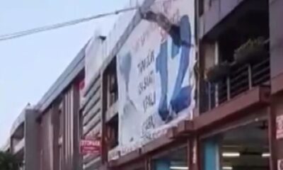 Çocuklarını göremediği için intihara kalkıştı, atlama anı anbean kaydedildi