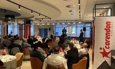 Corendon Airlines, Brüksel’de seyahat acenteleriyle buluştu