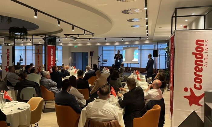 Corendon Airlines, Brüksel’de seyahat acenteleriyle buluştu