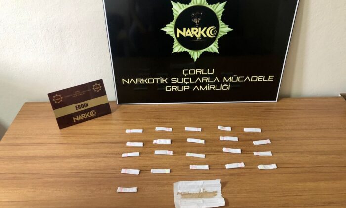 Çorlu polisi torbacılara göz açtırmıyor