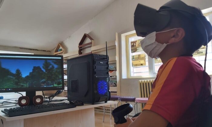 Çukurhisar İlkokulu’ndan ‘Sanal Gerçekçilik Laboratuvarı’ kuruldu