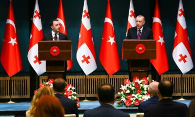 Cumhurbaşkanı Erdoğan: “Azerbaycan-Gürcistan-Ermenistan veya Türkiye-Azerbaycan-Gürcistan iş birliğine Türkiye olarak varız”