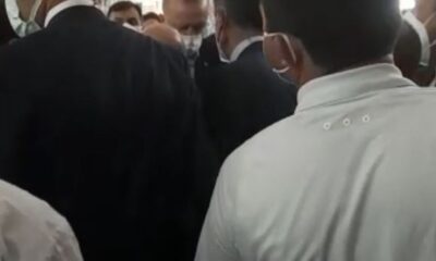 Cumhurbaşkanı Erdoğan, cuma namazını Mecek Camii’nde kıldı