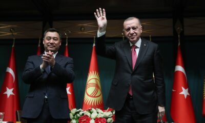 Cumhurbaşkanı Erdoğan: “FETÖ’nün her iki ülke için tehdit oluşturduğu konusunda Kırgızistan ile hemfikiriz”