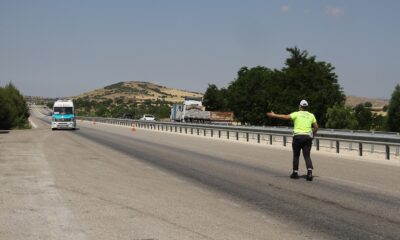 D300 karayolunda otobüs ve minibüsler denetlendi