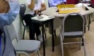 Daire görünümlü kıraathaneye polis baskını