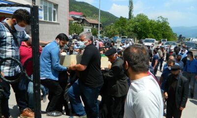 Damadı tarafından bıçaklanan adam son yolculuğuna uğurlandı