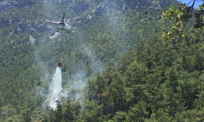Datça’daki orman yangını kontrol altına alındı