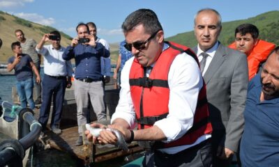 Denizi olmayan Erzurum’dan balık üretimi