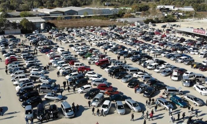 Denizli’de otomobil sayısı yüzde 4,9 arttı