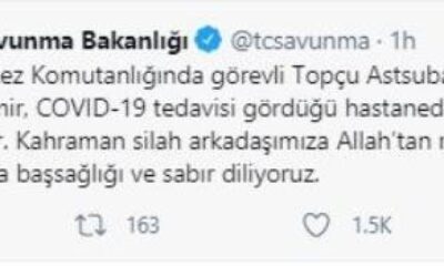 Denizlili Astsubay korona virüse yenildi