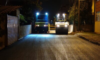 Derince’de üstyapı çalışmaları sürüyor