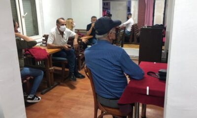 Dernek görünümlü kumarhanede 34 kişi yakalandı