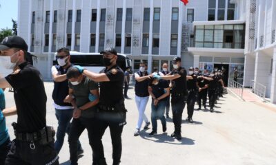 Devleti milyonlarca lira zarara sokan suç örgütü, adliyeye sevk edildi