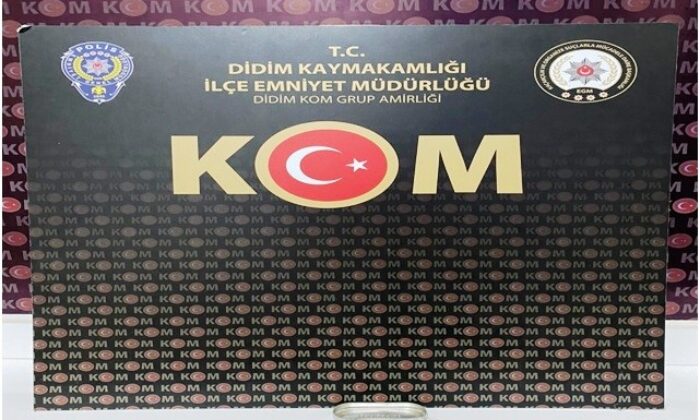 Didim’de uyuşturucu operasyonu