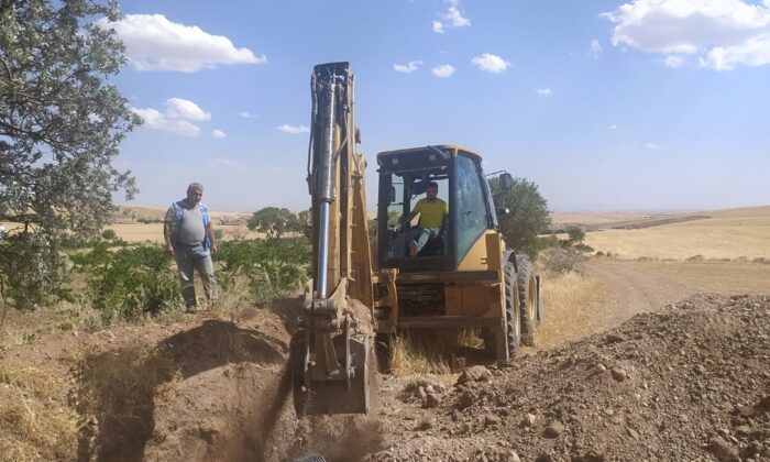DİSKİ yeni yerleşim alanlarına kanalizasyon şebekesi döşüyor