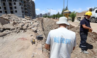 DİSKİ’den yeni yerleşim yerlerine içme suyu şebekesi