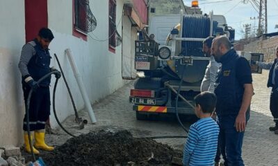DİSKİ’nin çalışmaları Silvan’da vatandaşı memnun ediyor