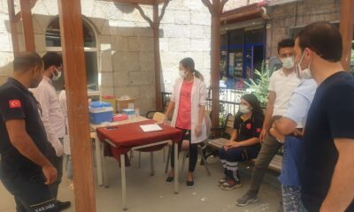 Diyadin’de birçok noktaya aşı standı kuruldu