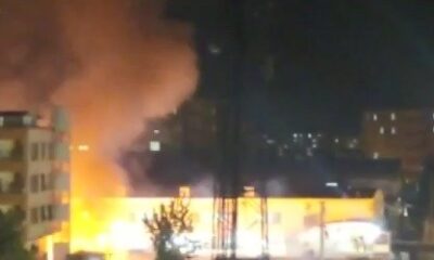 Diyarbakır’da düğün sonrası atılan hava fişekler yangına neden oldu