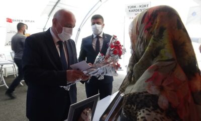 Diyarbakır’da evlat nöbetindeki ailelere anlamlı ziyaret