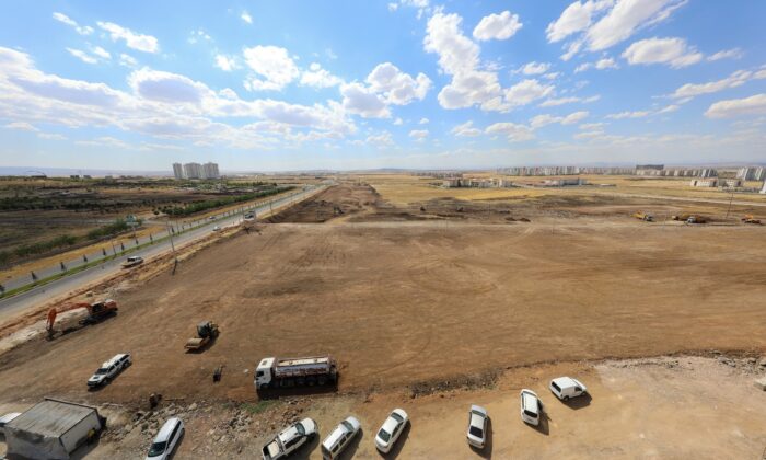 Diyarbakır’da yeni fidanlık inşaatı devam ediyor
