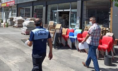 Diyarbakır’da zabıta ekipleri işyerlerinde ruhsat denetimi yaptı