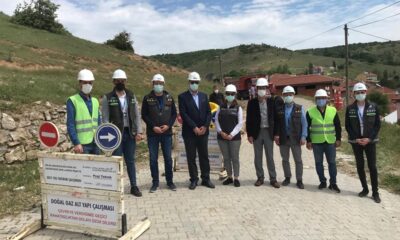 Dodurga beldesi doğalgazla buluşuyor