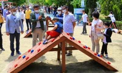Doğa dostu geri dönüşüm parkı hizmete açıldı