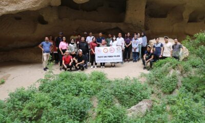 Doğa ile iç içe kitap okumanın keyfine vardılar