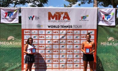 Doğa Türkmen, Antalya’da çiftlerde şampiyon